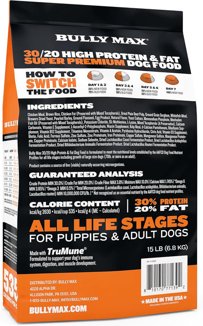 High Performance Super Premium Dog Food (15 Lbs.)